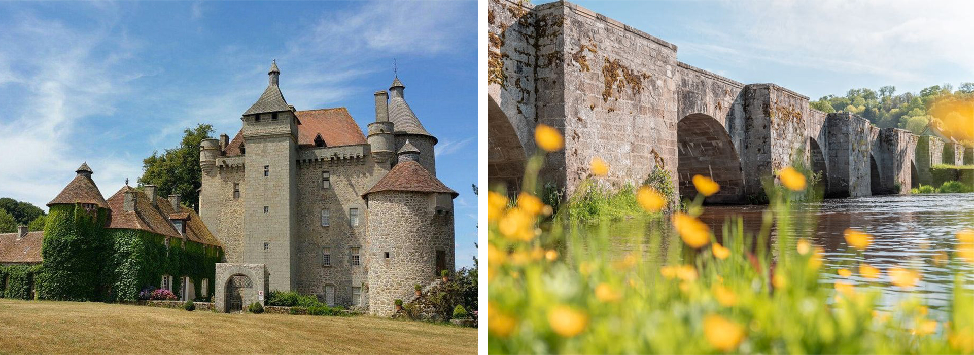 Slider paysages dans le 23