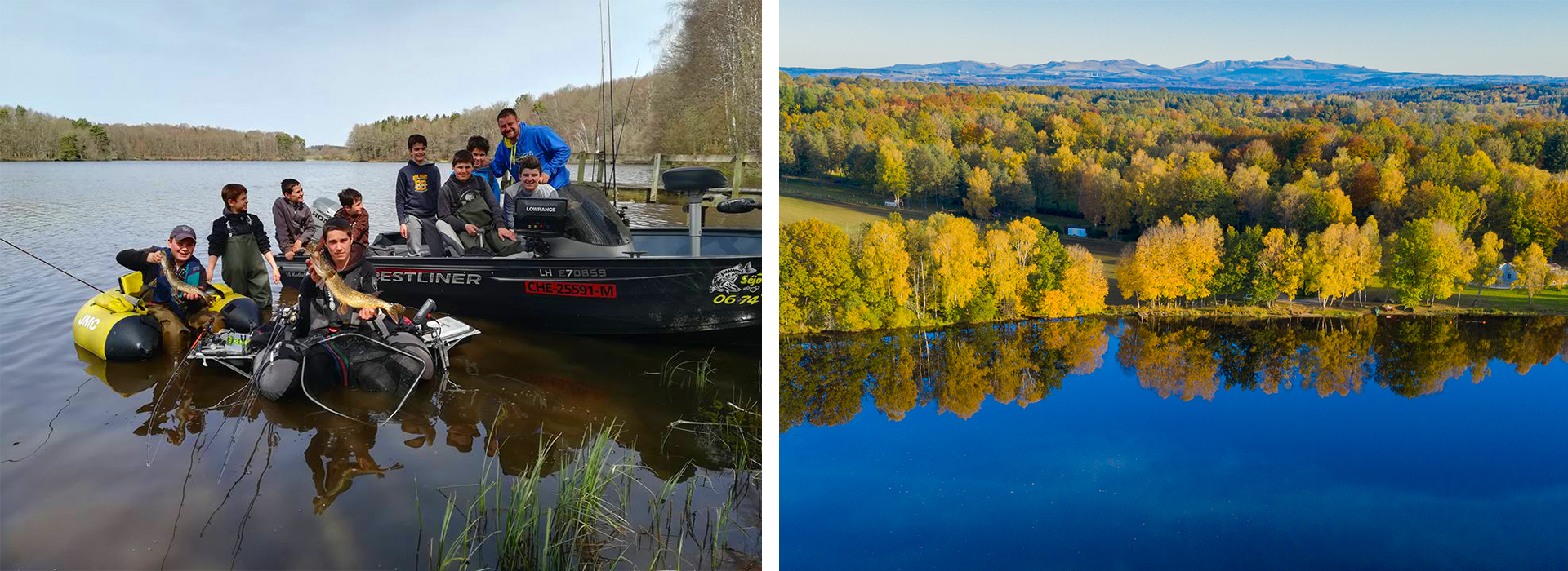 Slider Initiation pêche en Auvergne
