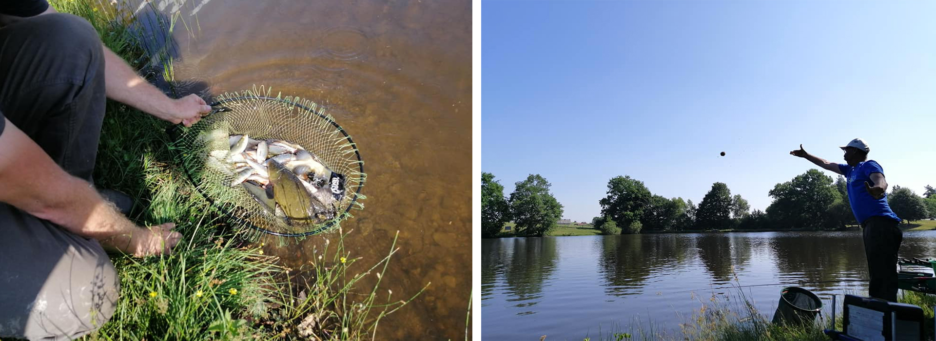 Slider Pêche au coup en Auvergne