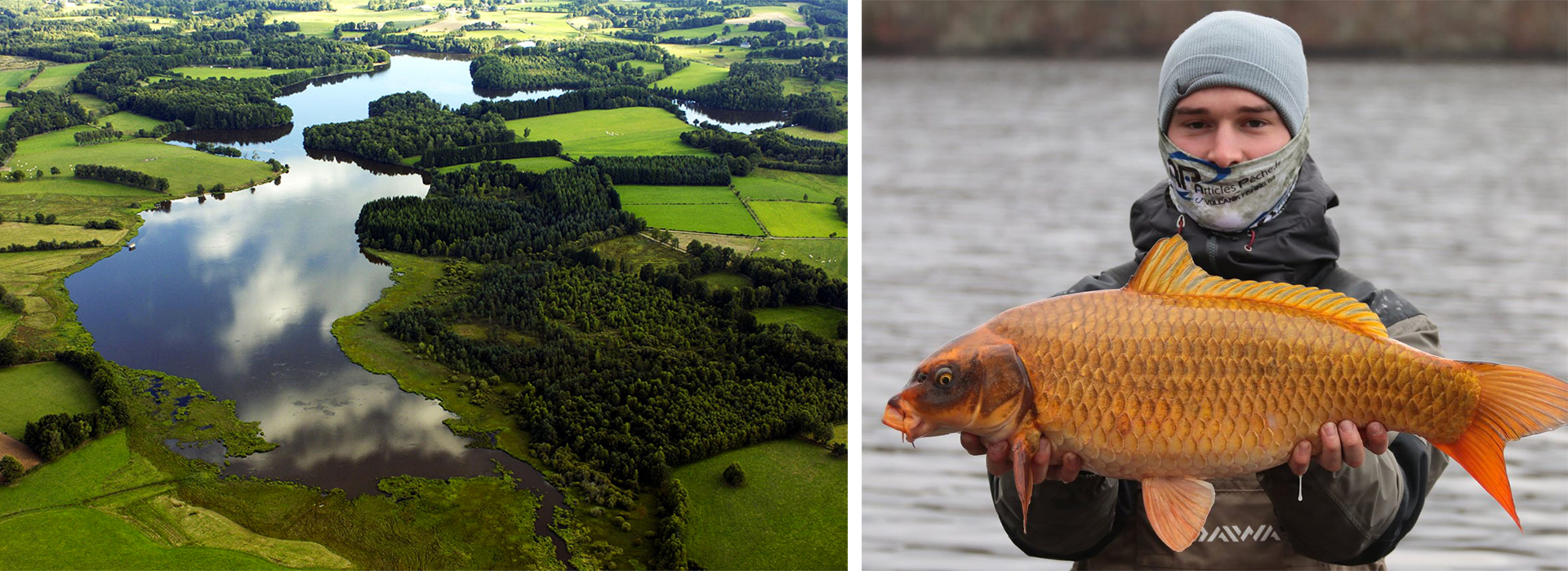 Slider Pêche de la carpe en Auvergne